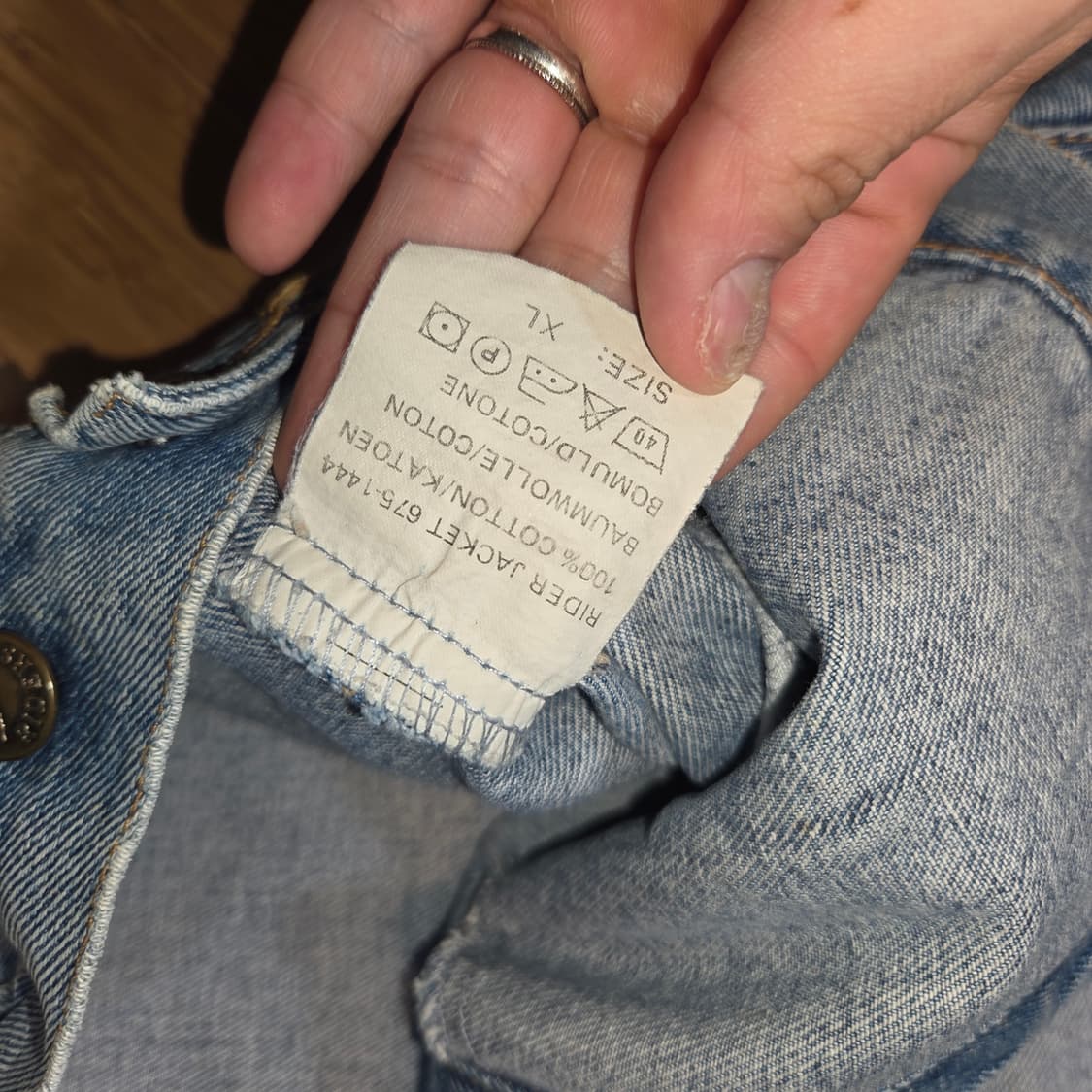 70-80s LEE.mr 라이더스 데님 자켓 상품이미지4