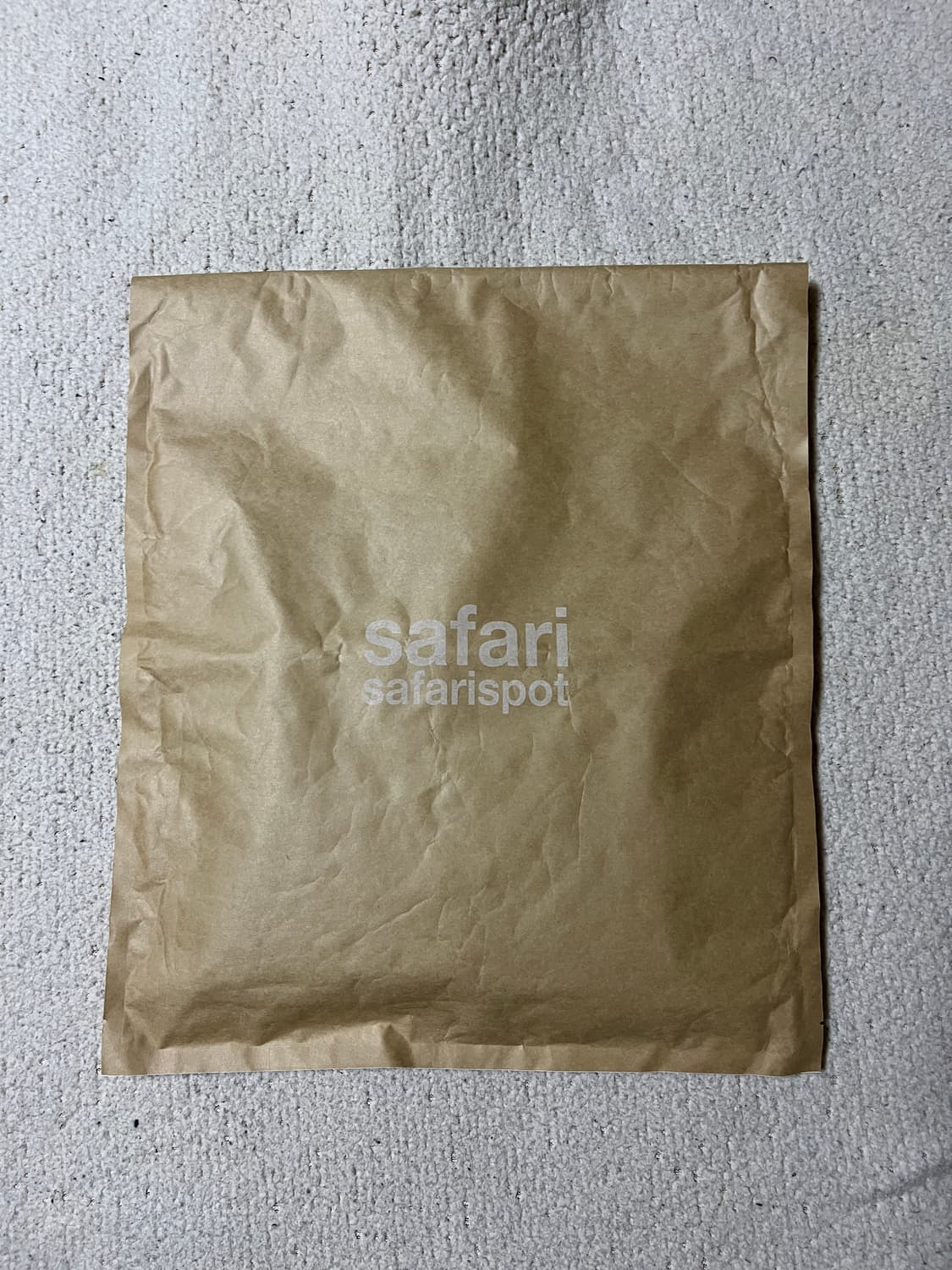 사파리스팟 베이직 사파리 티셔츠 블랙 상품이미지2