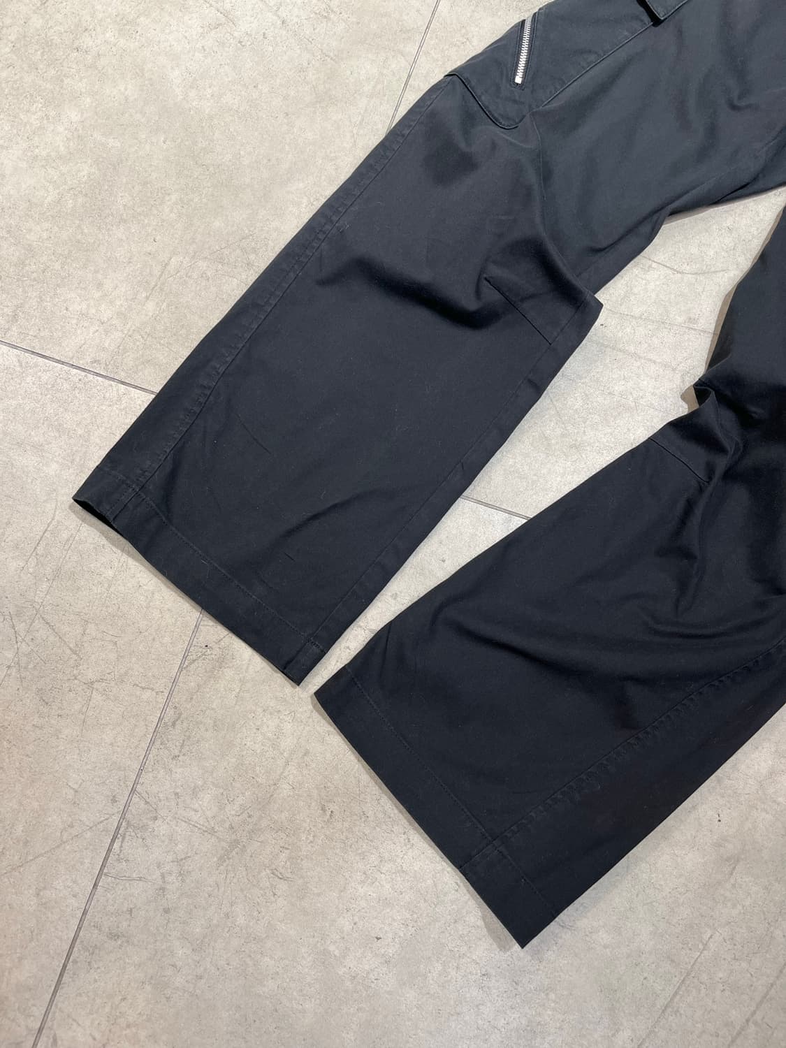 Kenzo 락펑크 락시크 블랙 카고 팬츠  상품이미지2