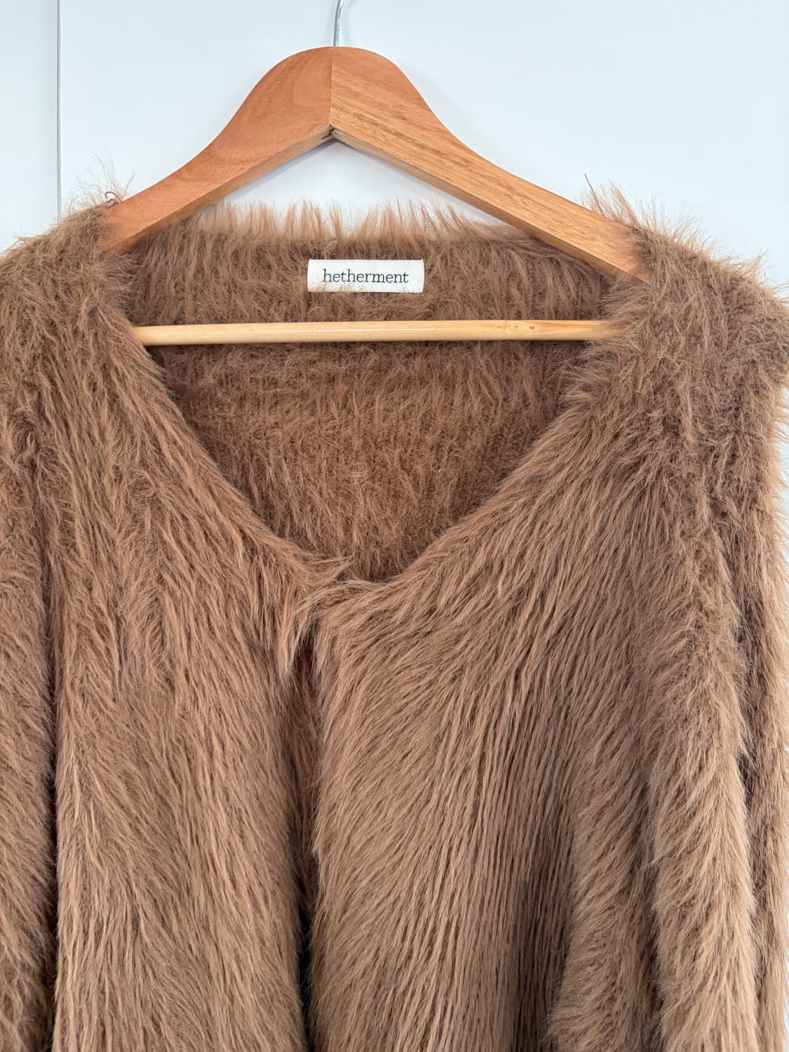 헤더먼트 가디건 브라운 상품이미지2