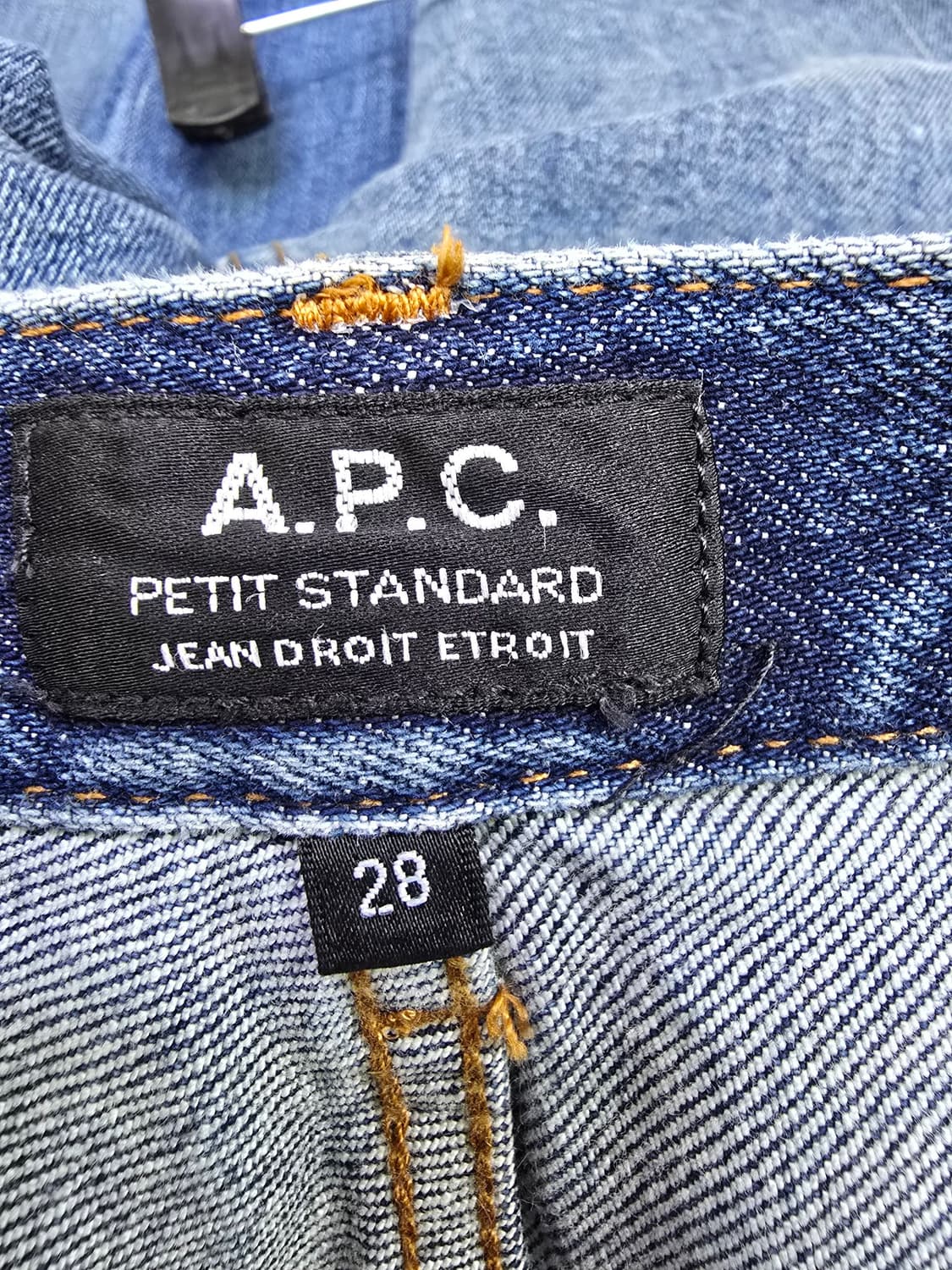 A.P.C 청바지 블루 스트레이트 핏 (2195) 상품이미지3