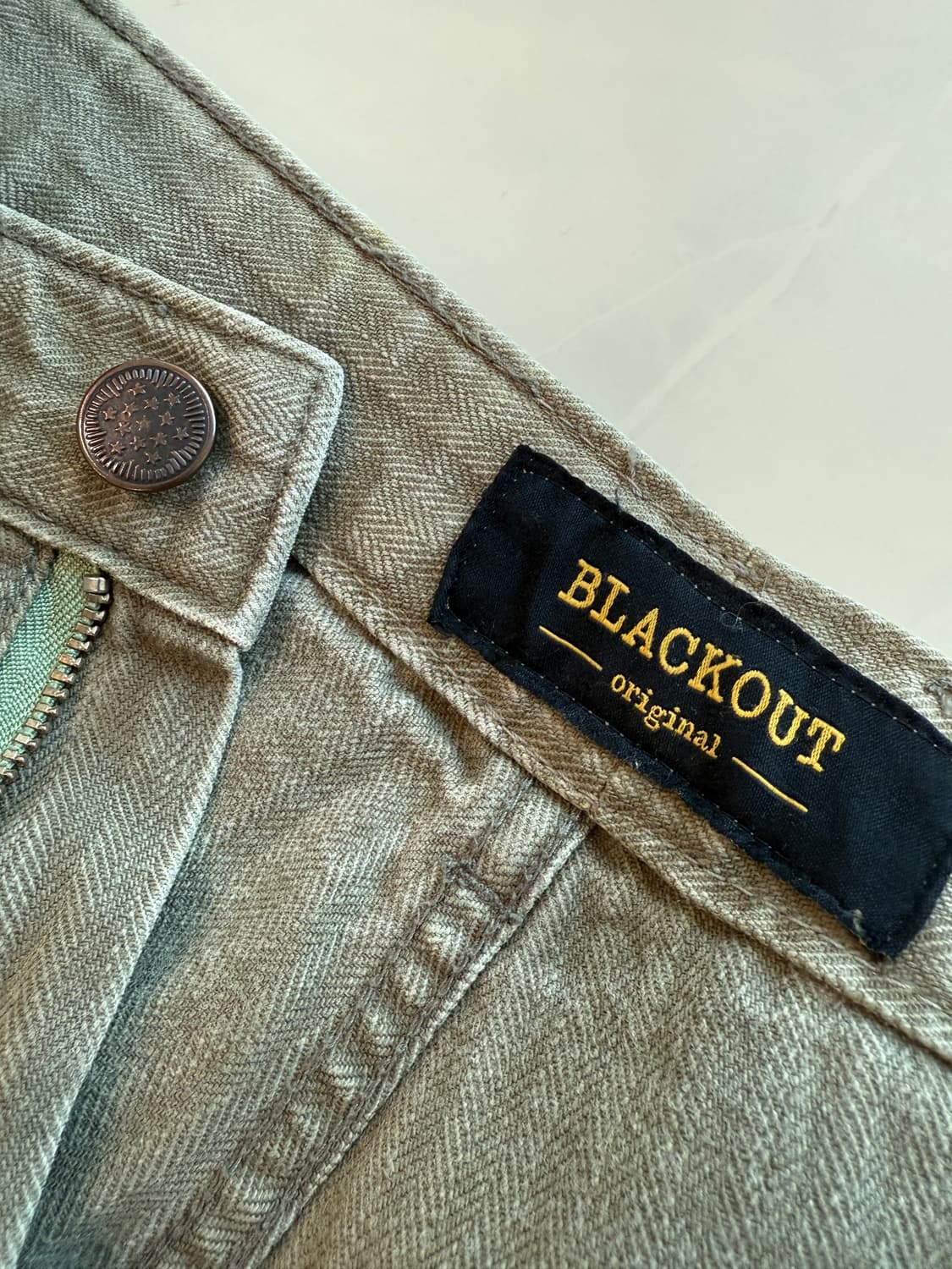 블랙아웃 B44 밀리터리 HBT 몽키팬츠 L 상품이미지4