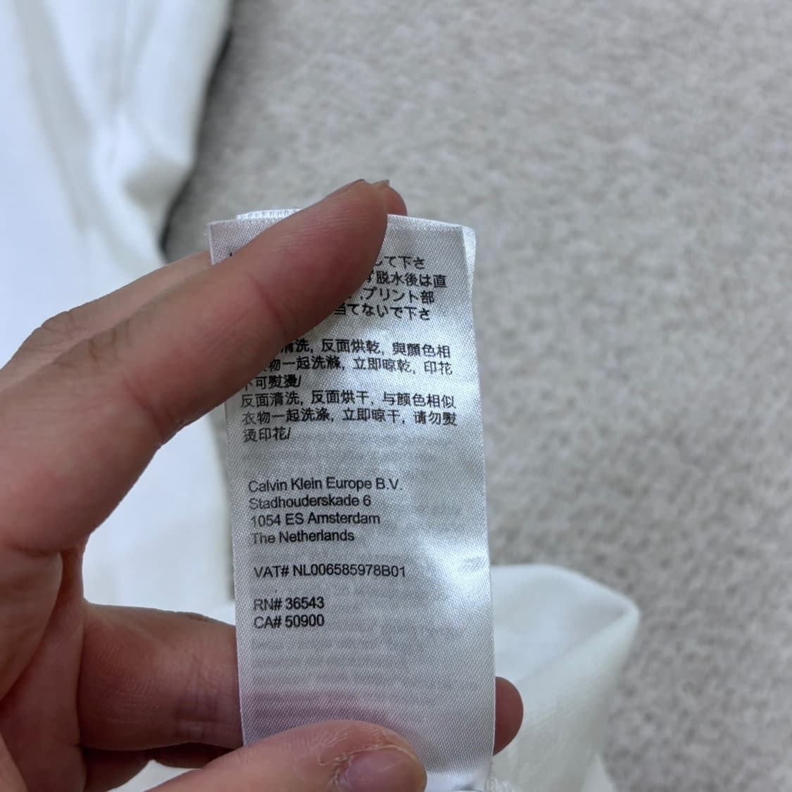 L 캘빈클라인 레귤러핏 반팔 카라 티셔츠 0604E2 상품이미지4