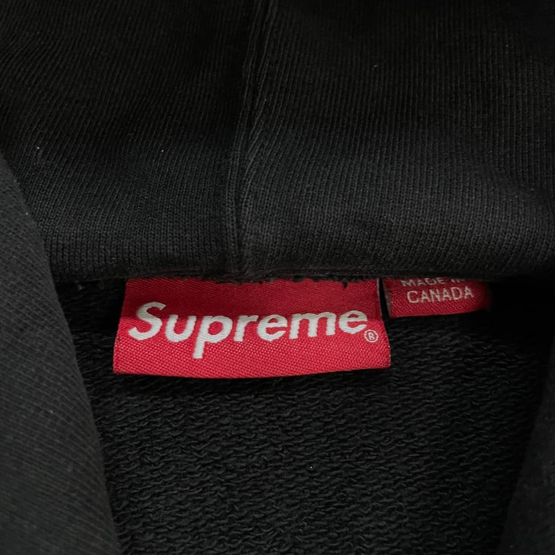슈프림 Supreme 13fw 만국기 패치 후드티 블랙 상품이미지5