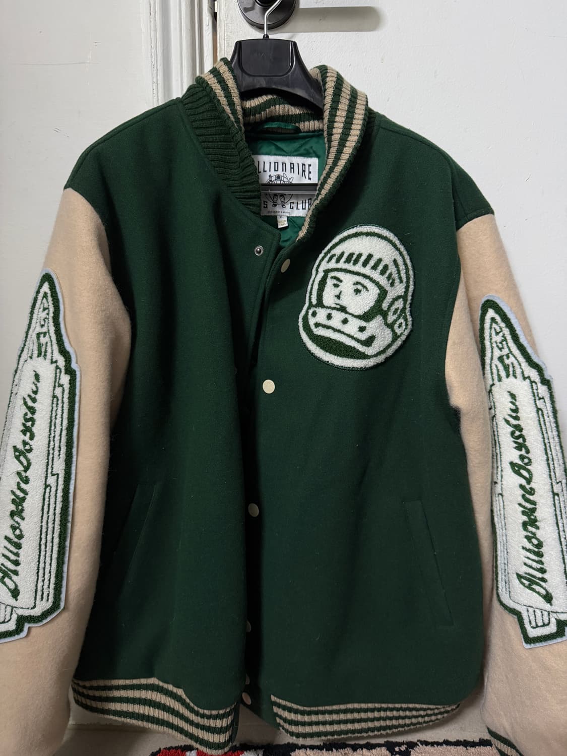 Billonaire boys club bbc 그린 바시티 상품이미지3