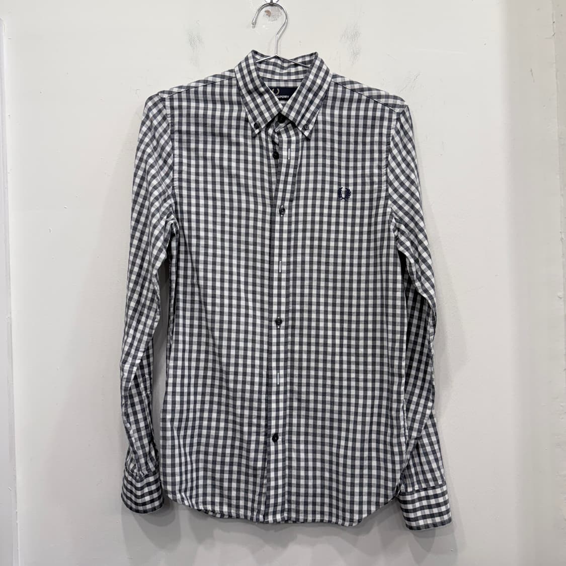 프레드페리 체크 셔츠 상품이미지1