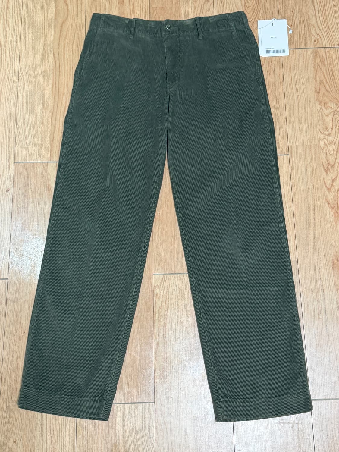 포터리 코듀로이 와이드 팬츠 상품이미지1