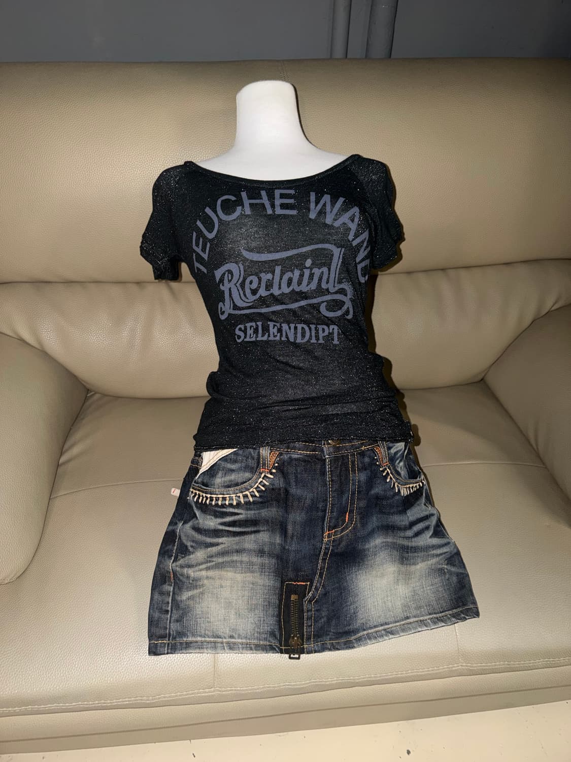 Y2k & punk girl codi set 상품이미지1