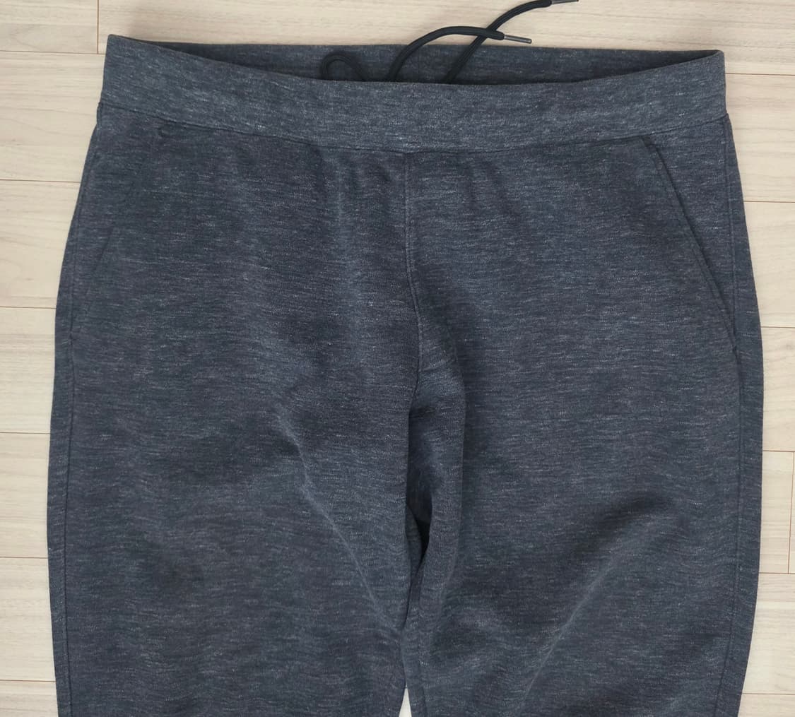 유니클로 테크핏 기모 조거 팬츠 다크 그레이(XL) 상품이미지3