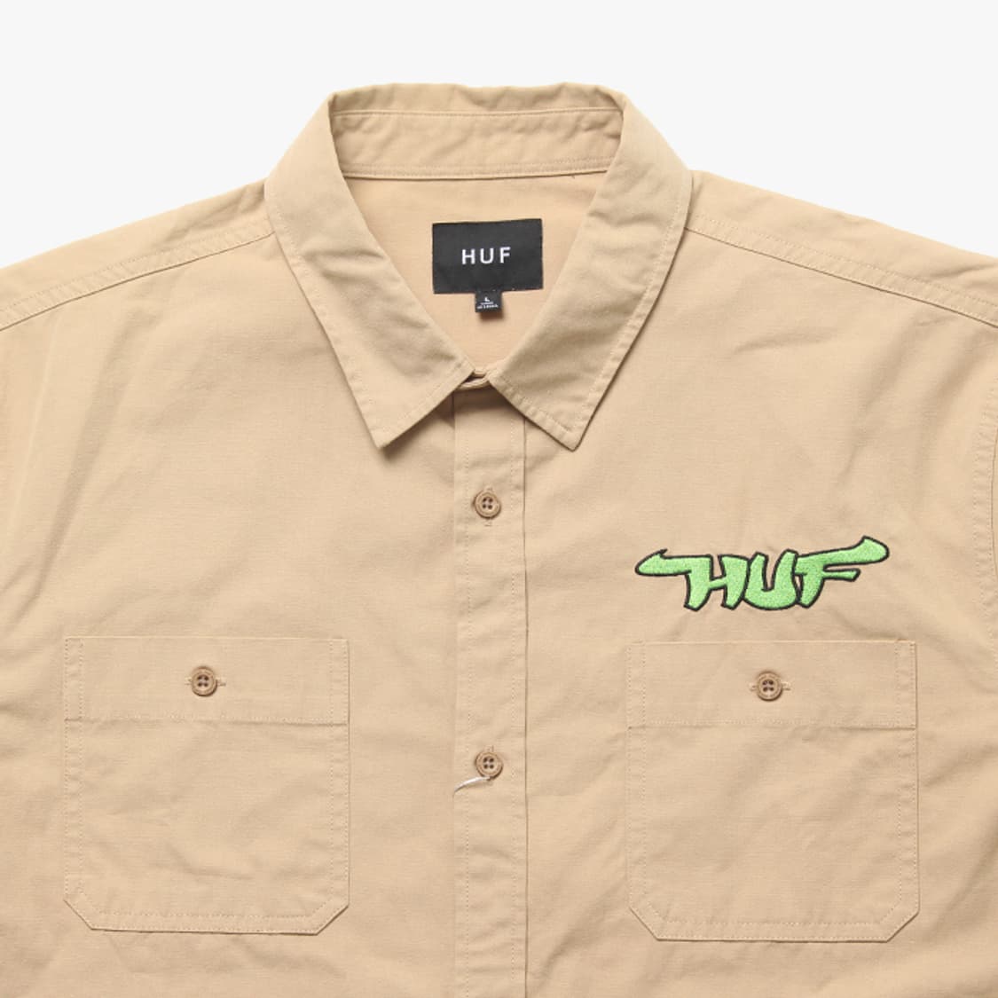  HUF "Beige Half Shirts" 상품이미지2