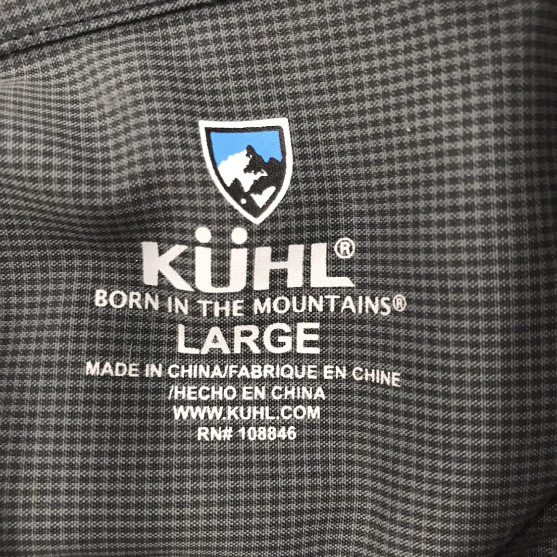 KUHL USA 아웃도어 체크셔츠 [해외L] 상품이미지5