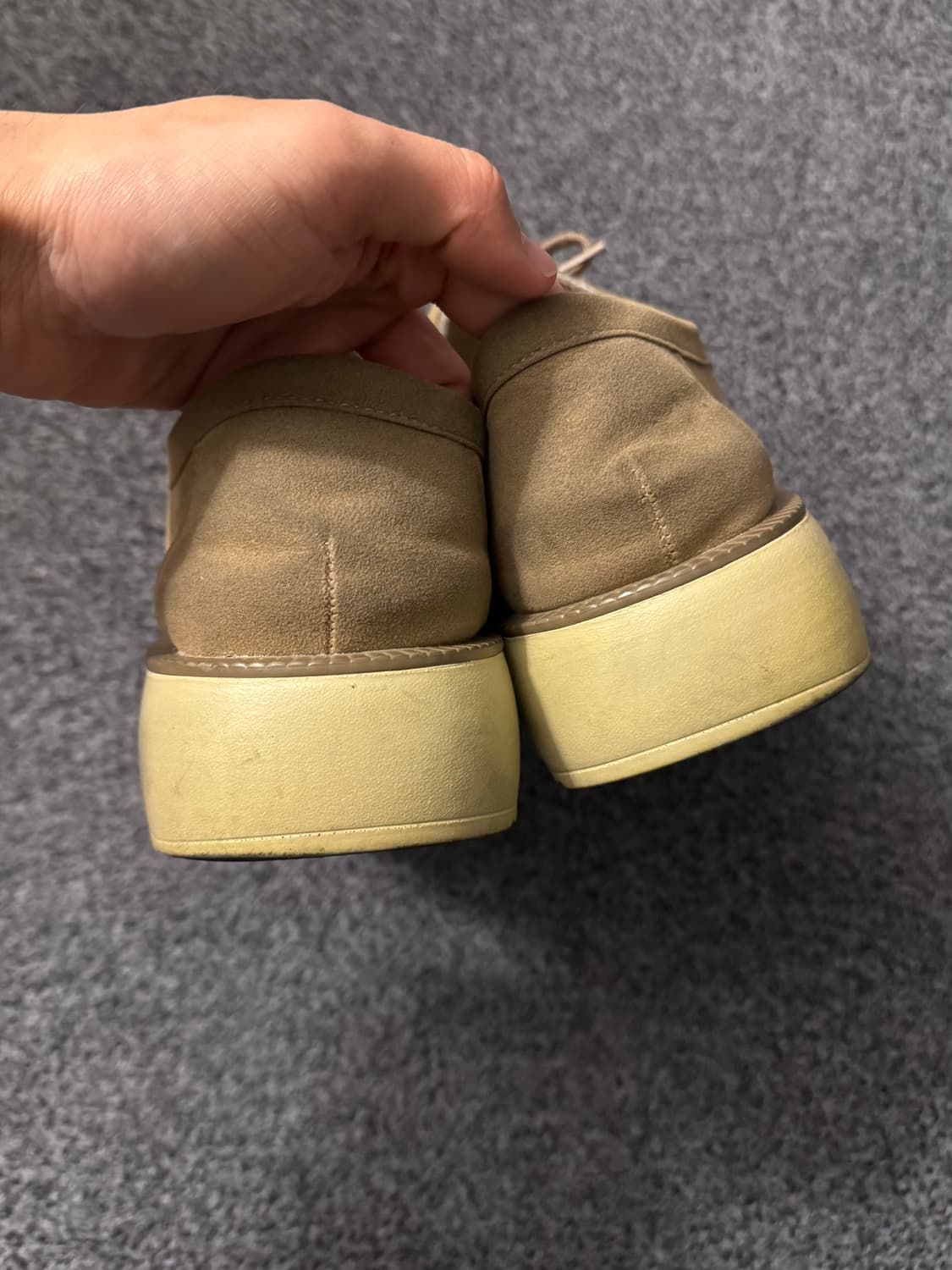 위더로드 왈라비 스웨이드 베이지 270 상품이미지3