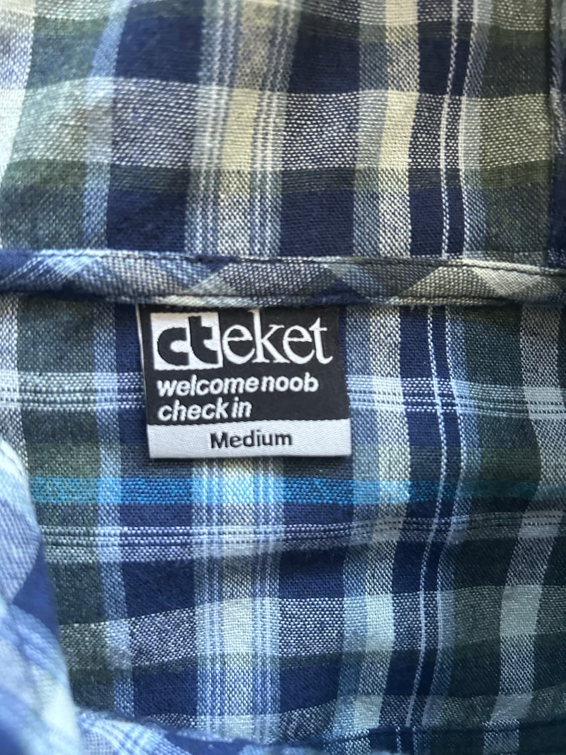 테켓 체크 셔츠 후드 집업 자켓 상품이미지3