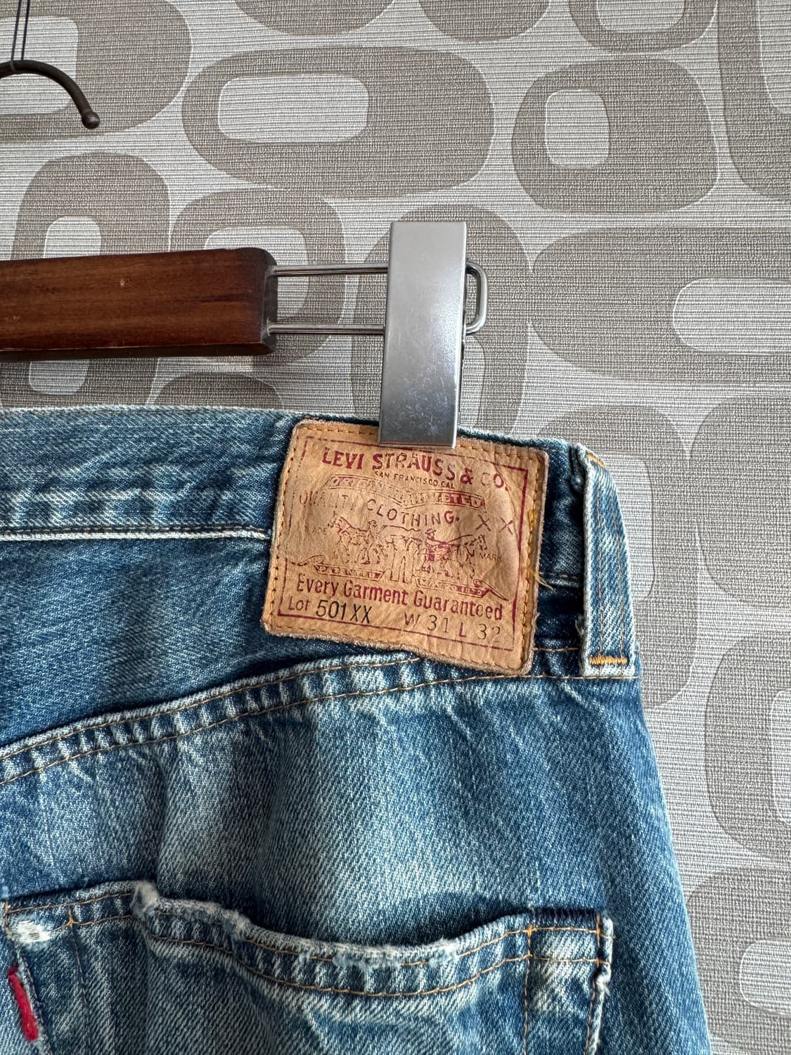 Levi's 리바이스 빈티지 501 LVC 47501 데님 청바지 31 상품이미지6