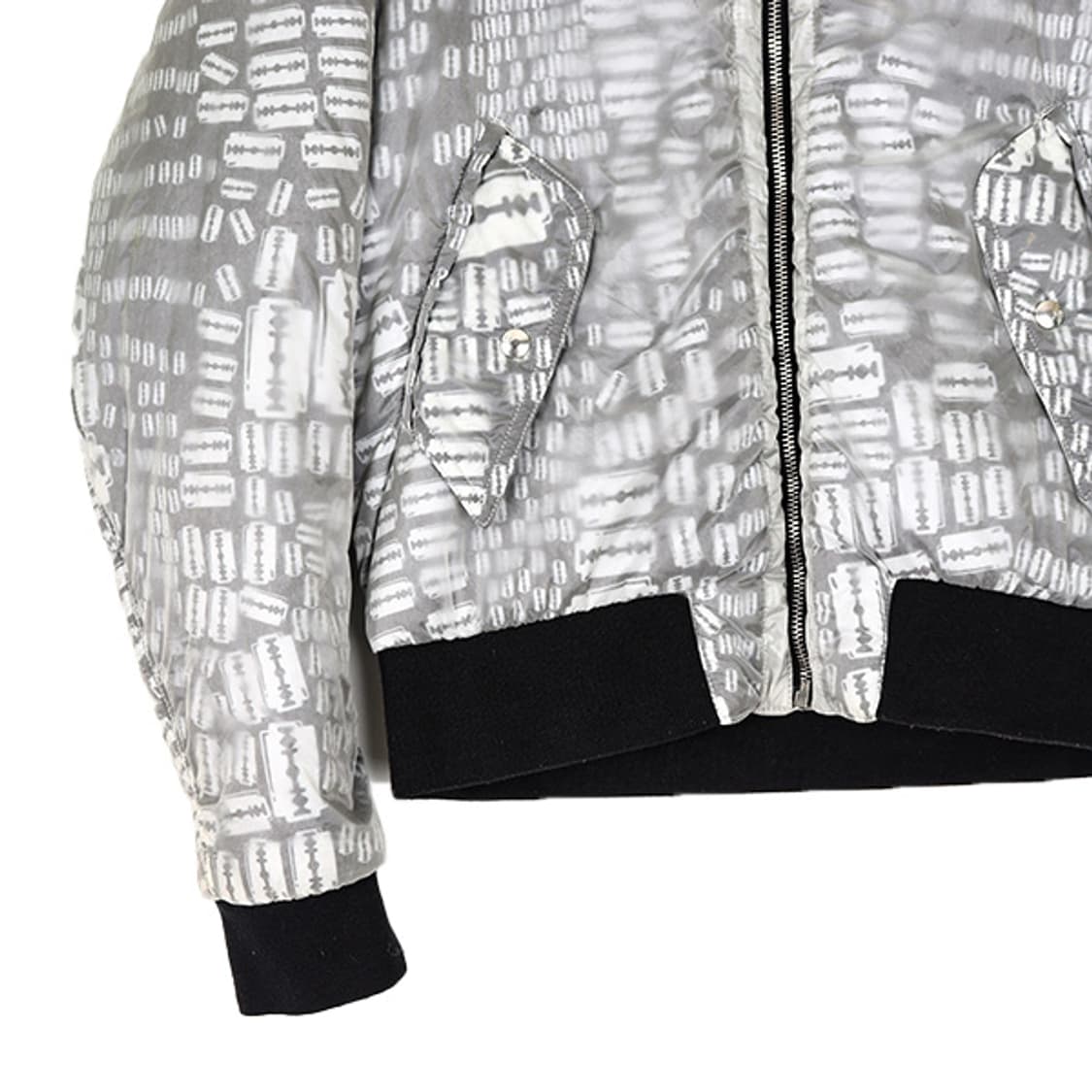 알렉산더맥퀸 14FW Razor 바이널 람포 봄버자켓  상품이미지4