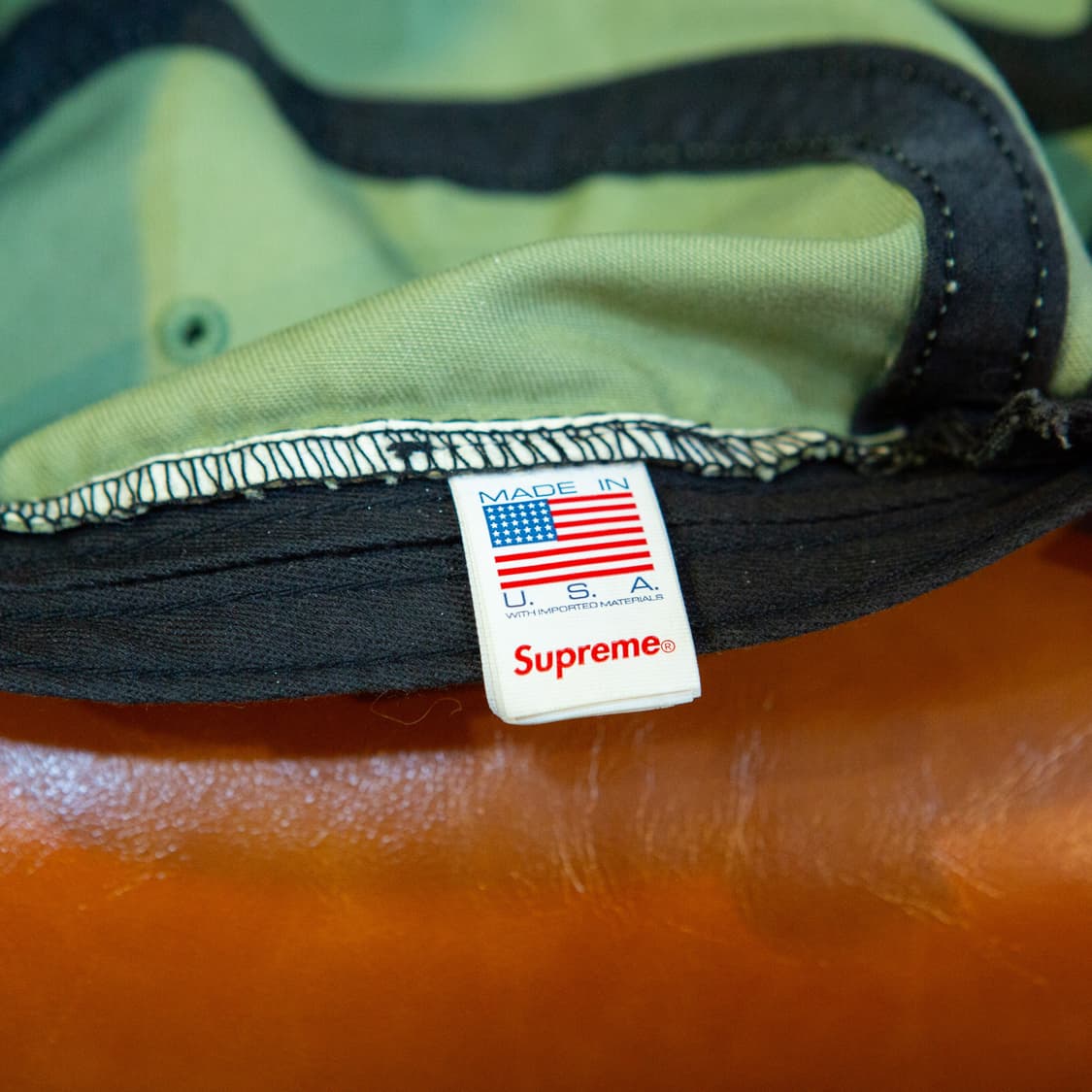 슈프림 박스 로고 캠프 캡 라이트 그린 상품이미지6