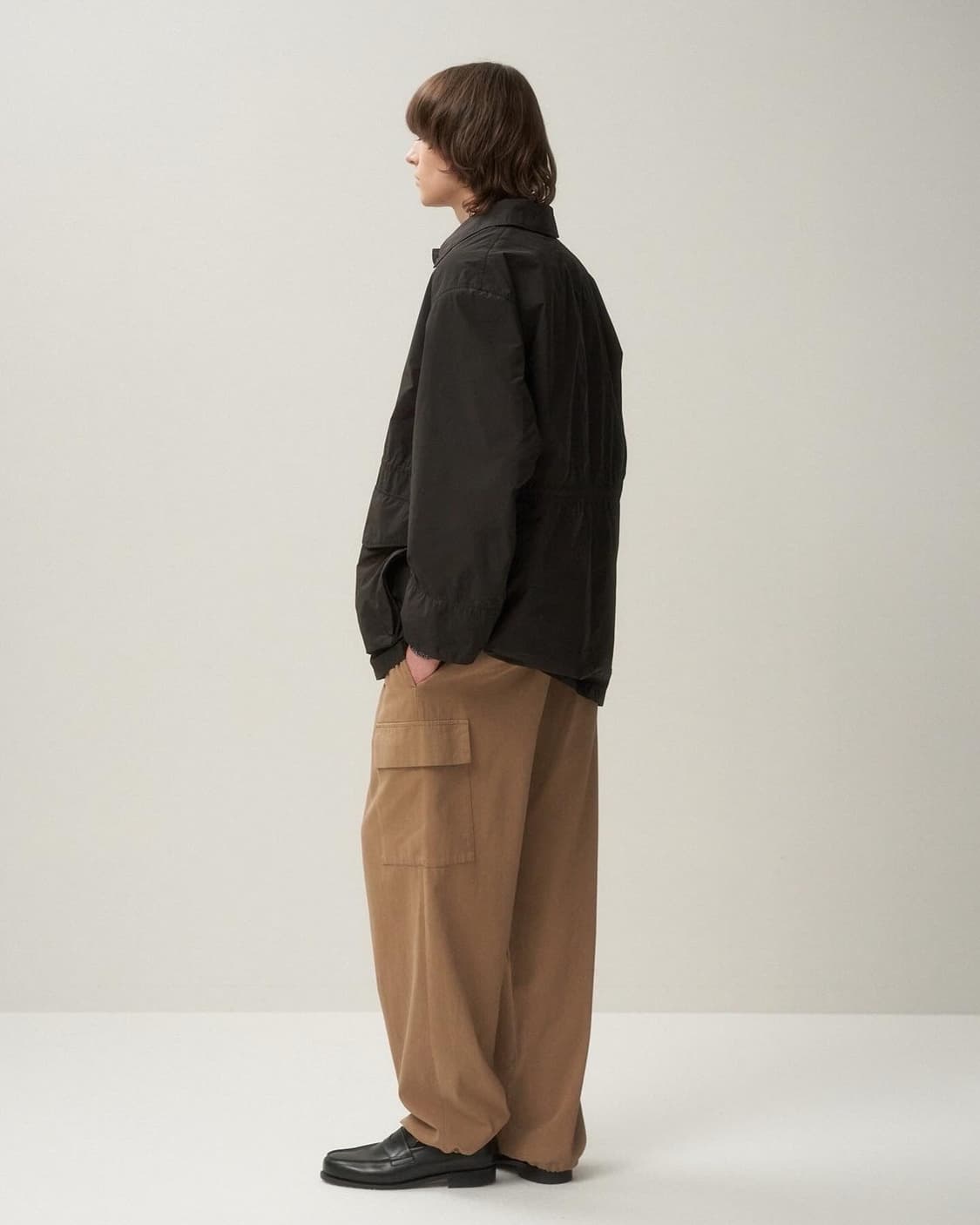 ATON SATIN PARATHUTE CARGO PANTS 상품이미지3