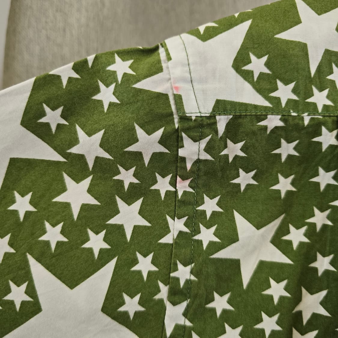 A BATHING APE 베이프 스타 프린팅 패턴 셔츠 상품이미지9