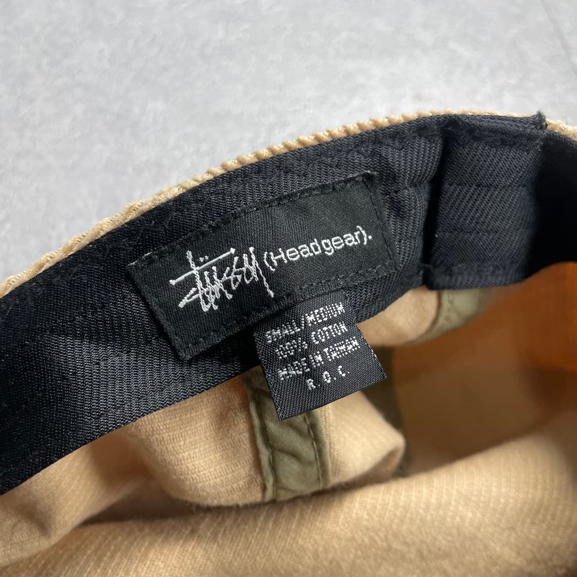 00s 스투시 코듀로이 헌팅캡 상품이미지5