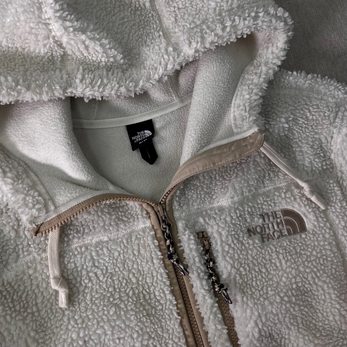 100 노스페이스 에코 플리스 후드집업 상품이미지2