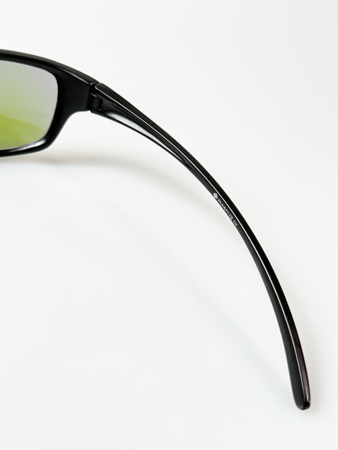 90s I-MAN 블랙 랩어라운드 프레임 빈티지 선글라스 상품이미지6