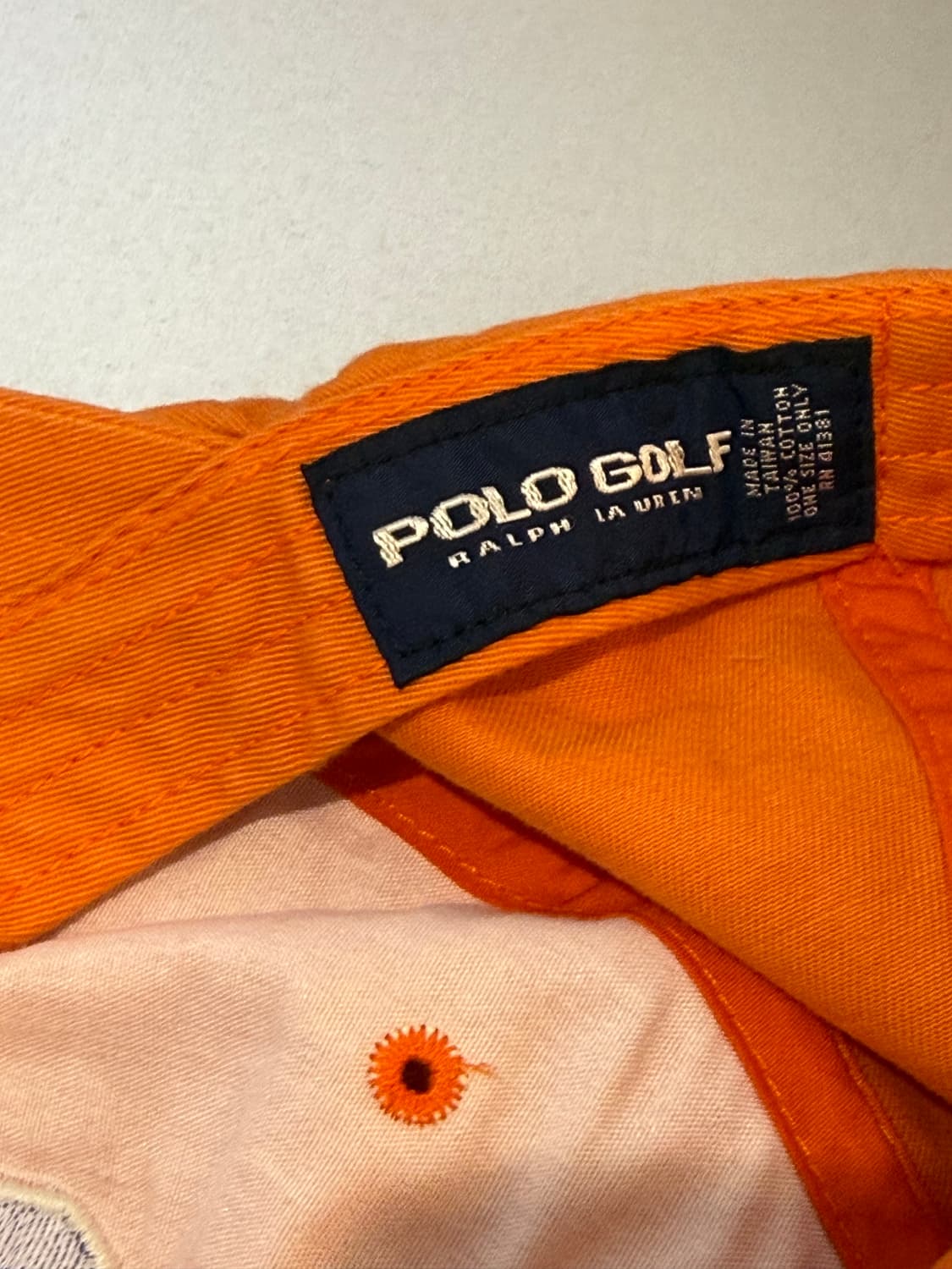 폴로 빈티지 로고 캡 상품이미지3