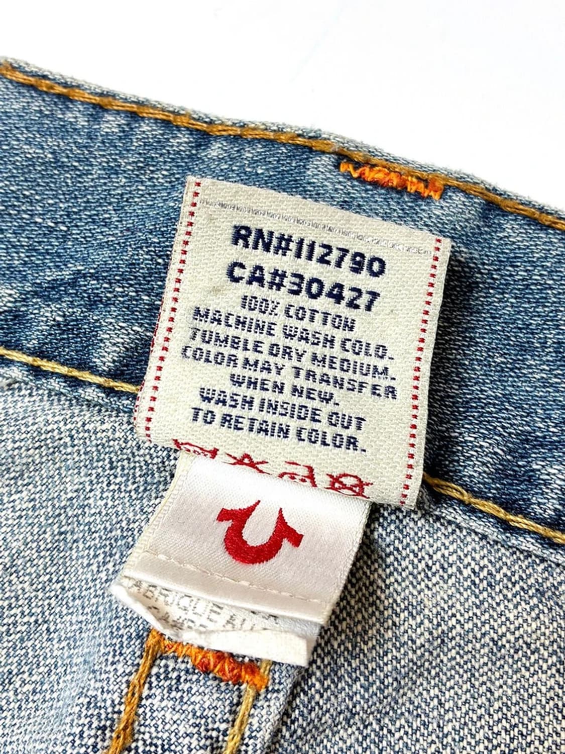 트루릴리젼 00s y2k USA 부츠컷 데님 팬츠 PN5277 상품이미지10