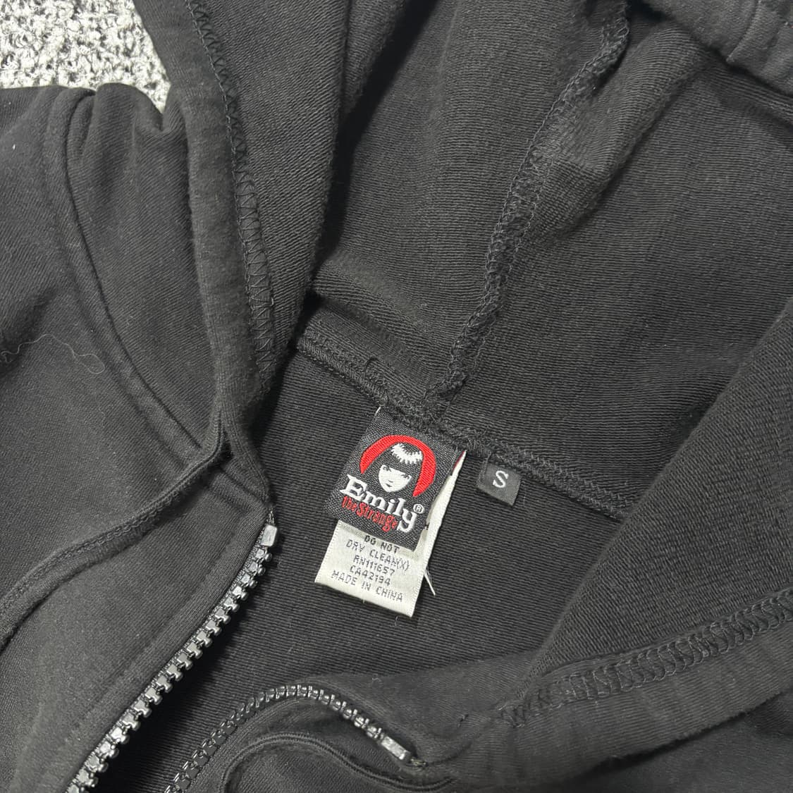 [W] Emily The Strange 에밀리 후드집업 (S) 상품이미지5