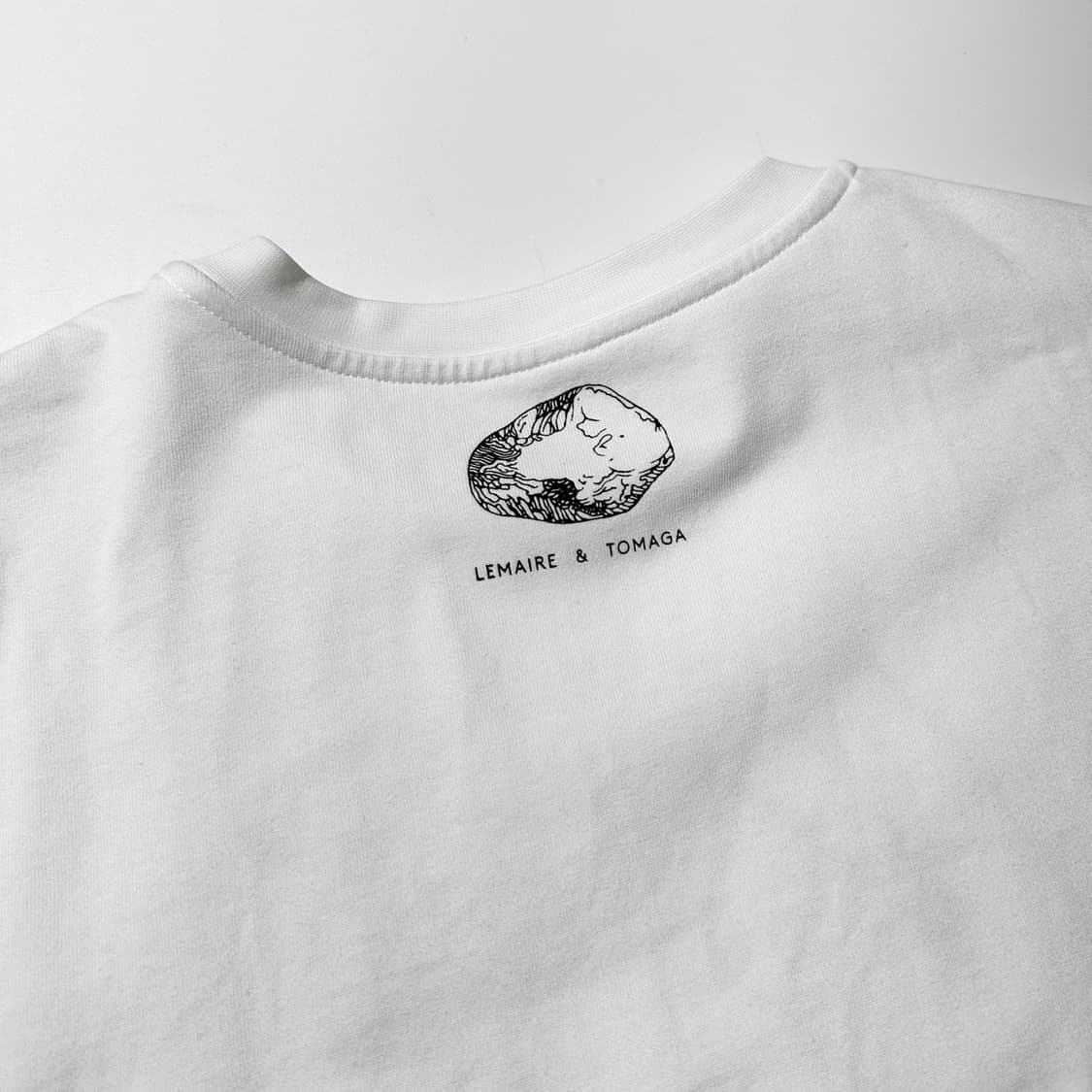 르메르 x 토마가 사이드버튼 프린트 반팔 티셔츠 상품이미지6