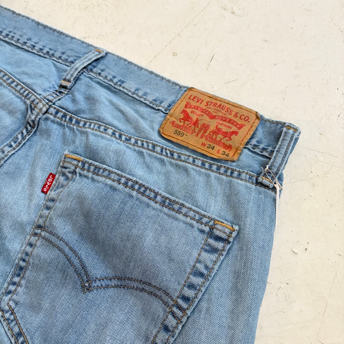 리바이스 559 빈티지 데님팬츠 34x34 상품이미지8