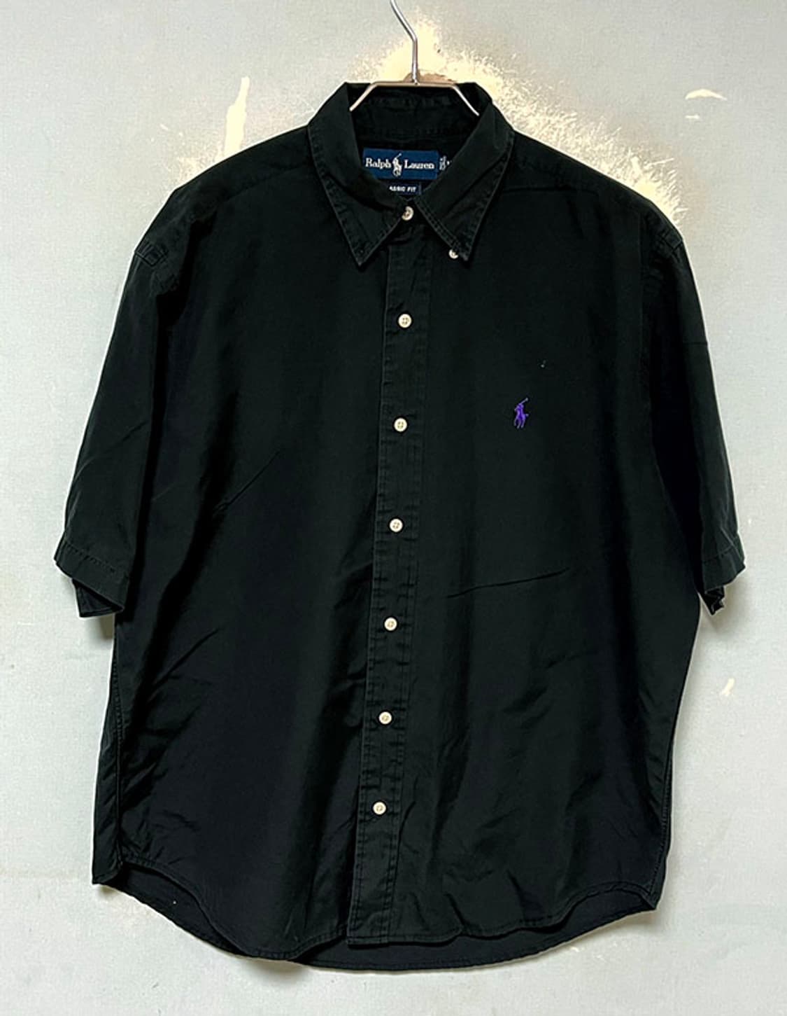 POLO 폴로 남자 반팔셔츠 클래식핏 솔리드 캐주얼 기본 L 100 상품이미지1