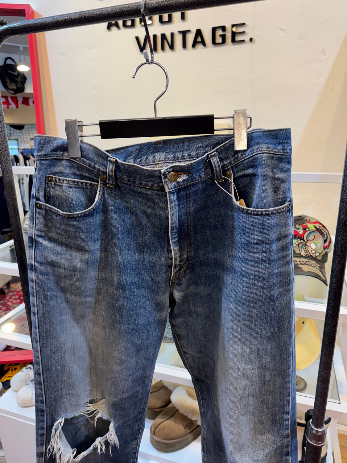 겐조 진스 빈티지 데님 팬츠 34in 상품이미지6