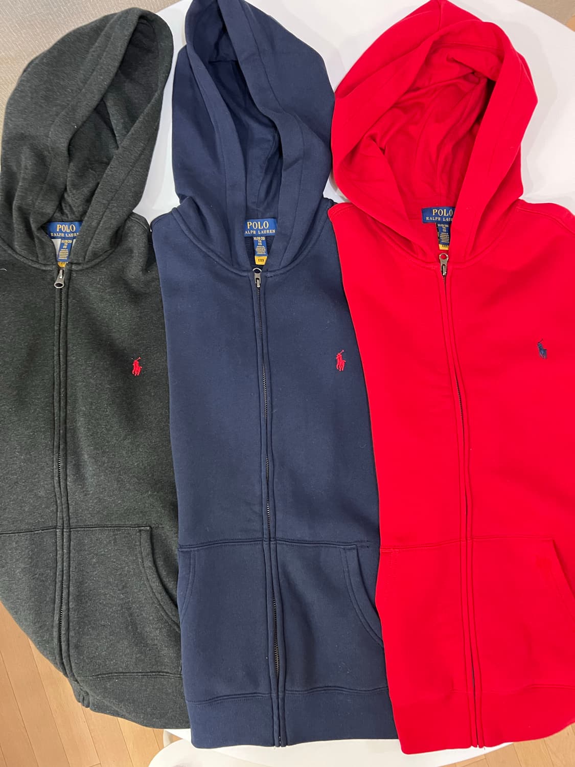 폴로보이즈후드집업XL 상품이미지2