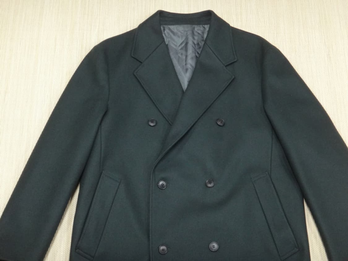 (100) 지오송지오 캐시미어 혼방 더블 오버핏 모직 코트 상품이미지3