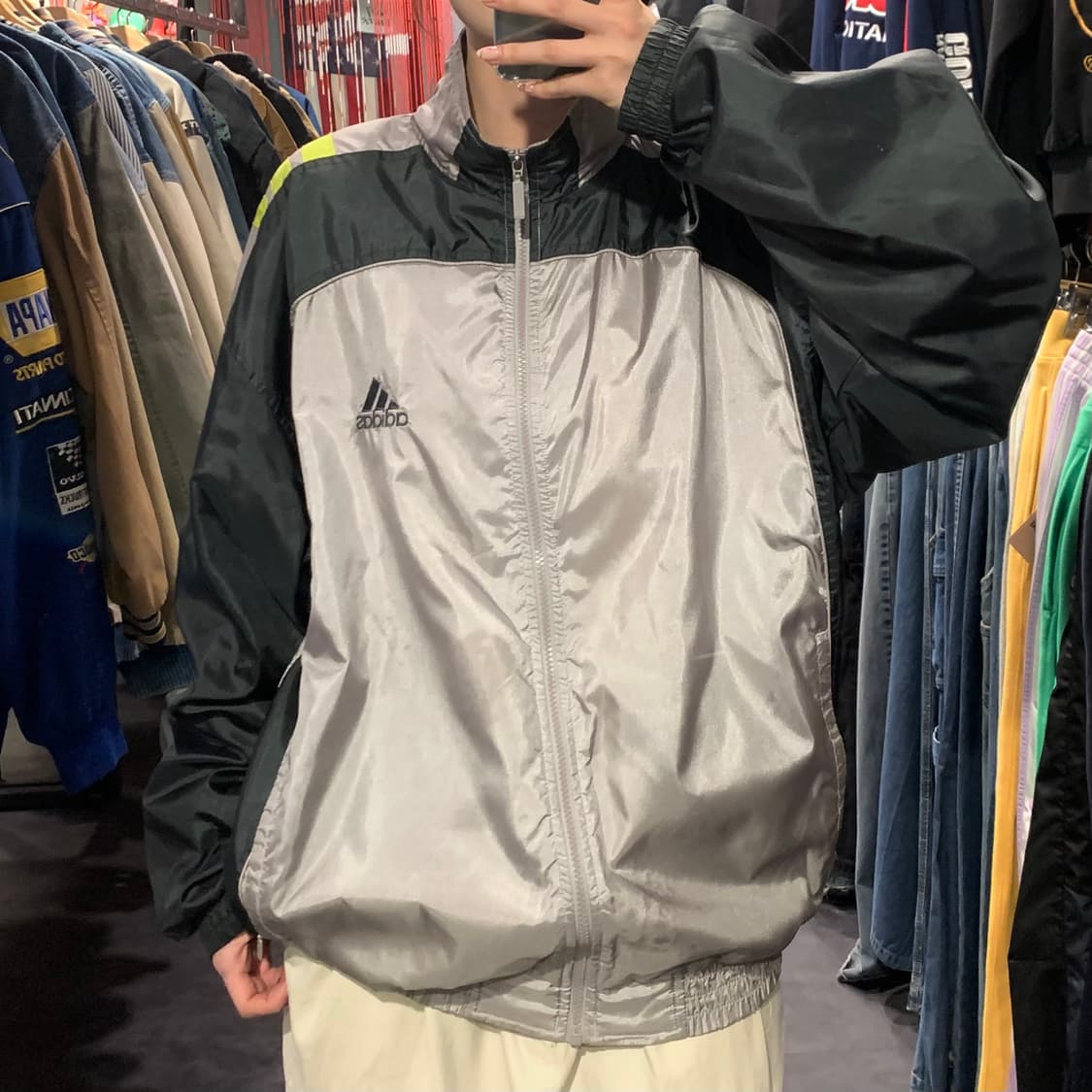 [IM] 아디다스 바람막이 그레이 상품이미지5