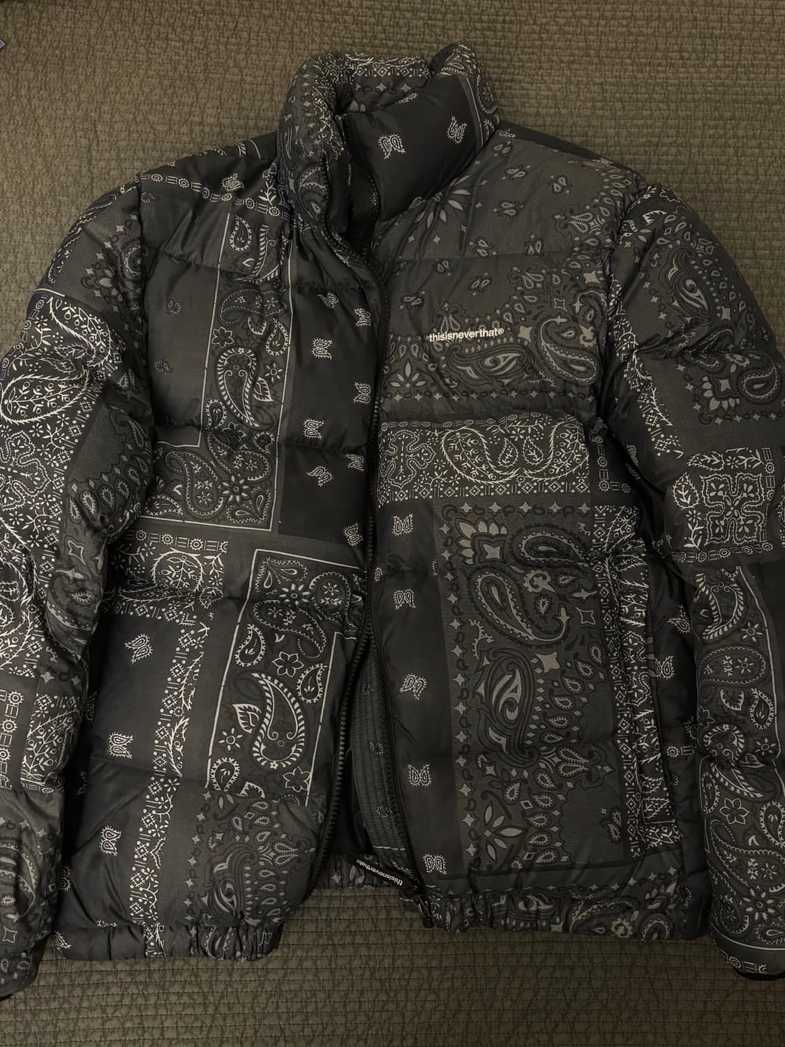 디스이즈네버댓 퍼텍스 반다나 패딩 S 상품이미지2