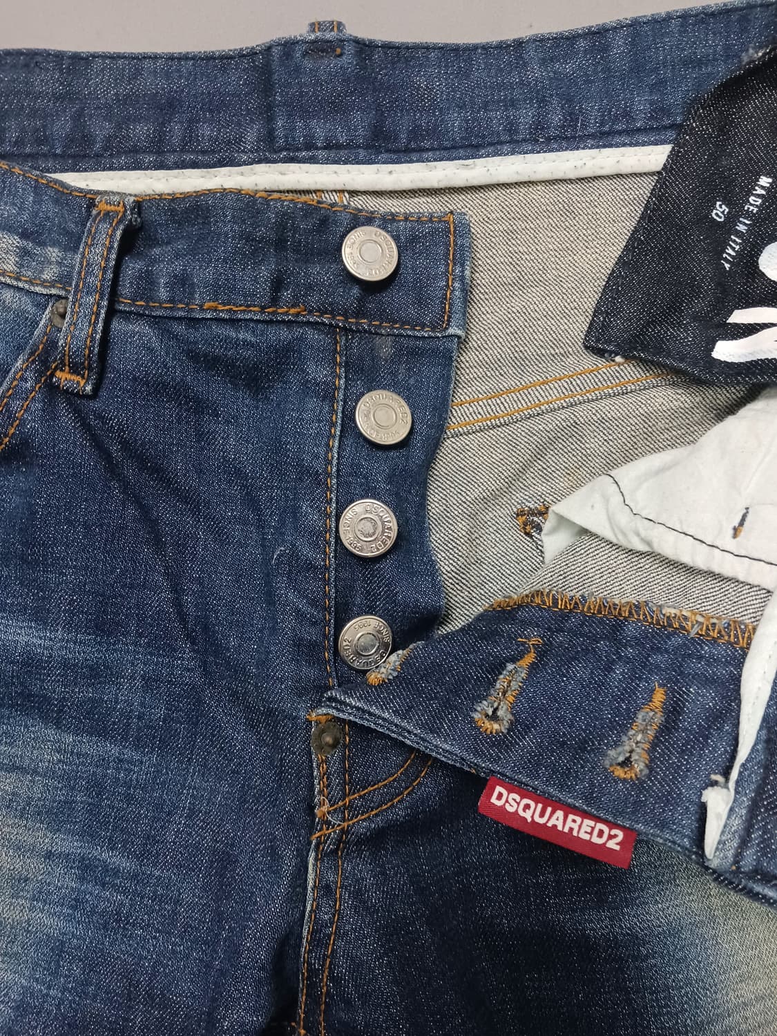 [34] 디스퀘어드2 자크론 아이콘패치 클레멘트진 청바지 상품이미지6