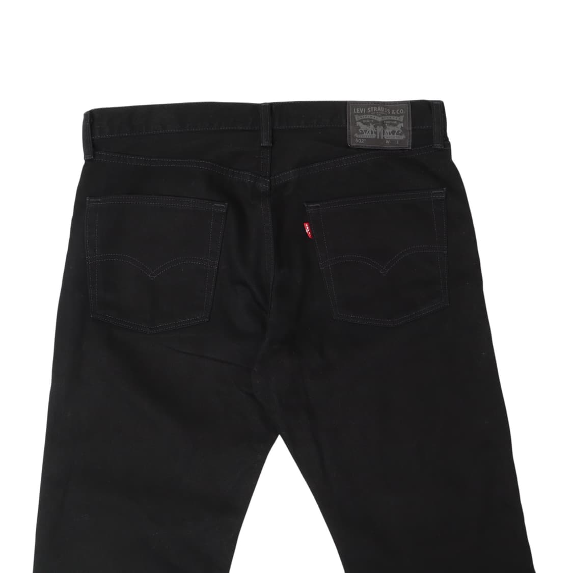 리바이스 502 레귤러 블랙 진 데님팬츠 상품이미지2