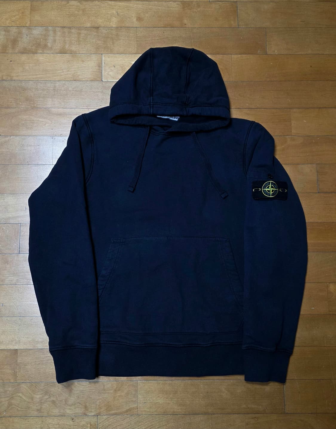 [m]스톤아일랜드 후드티 네이비 상품이미지1