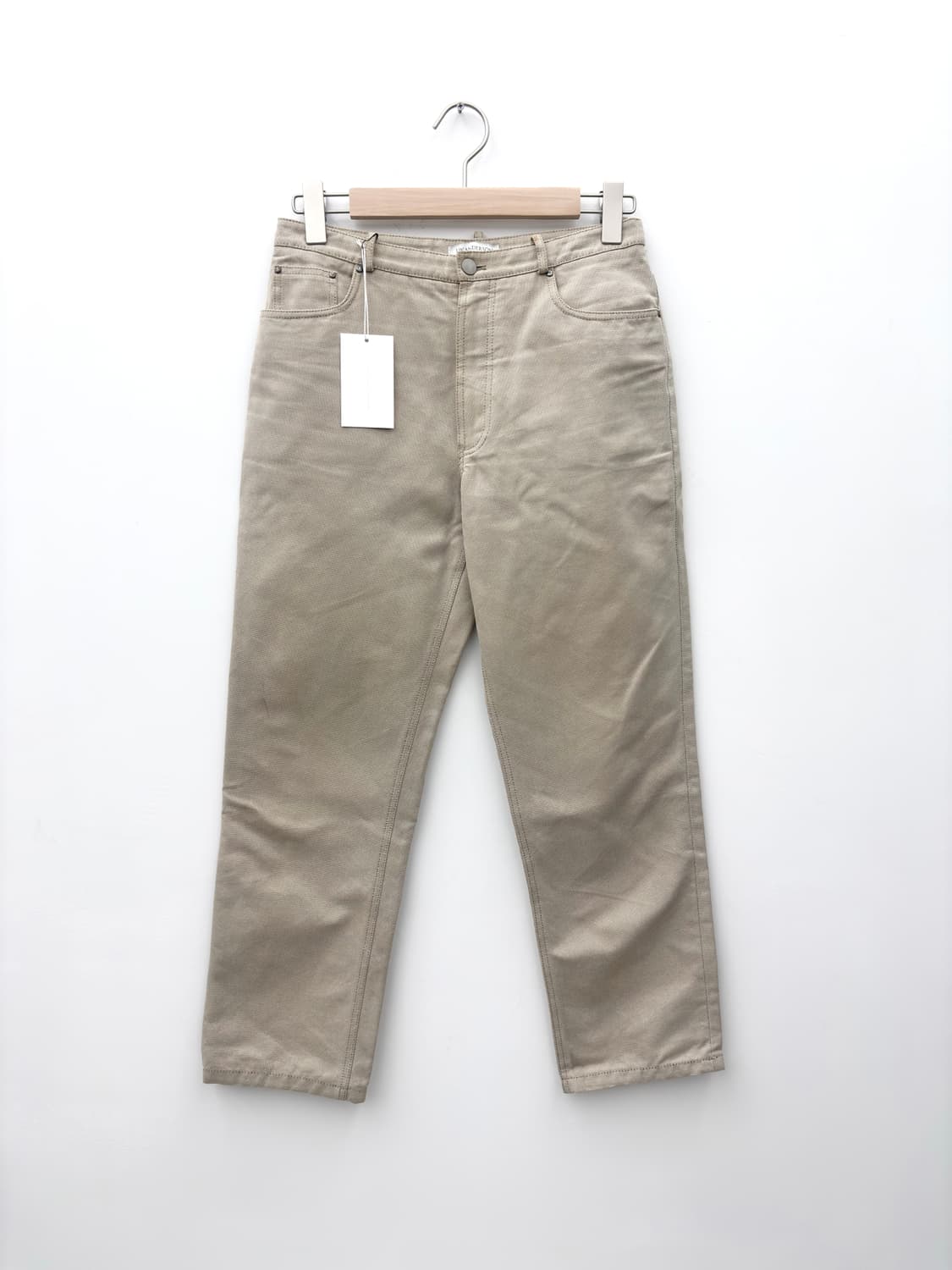 LEATHER PATCH JEANS 상품이미지1
