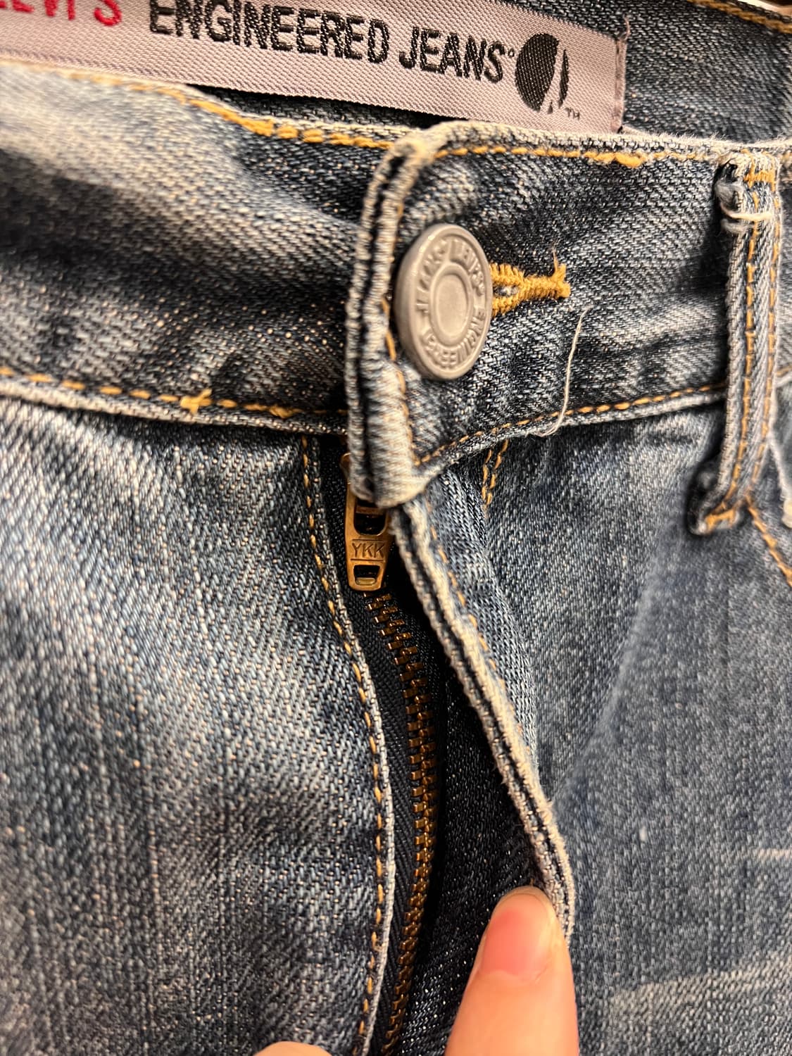 00s Levis 리바이스 엔지니어드 데님 팬츠 (32-33inch) 상품이미지4