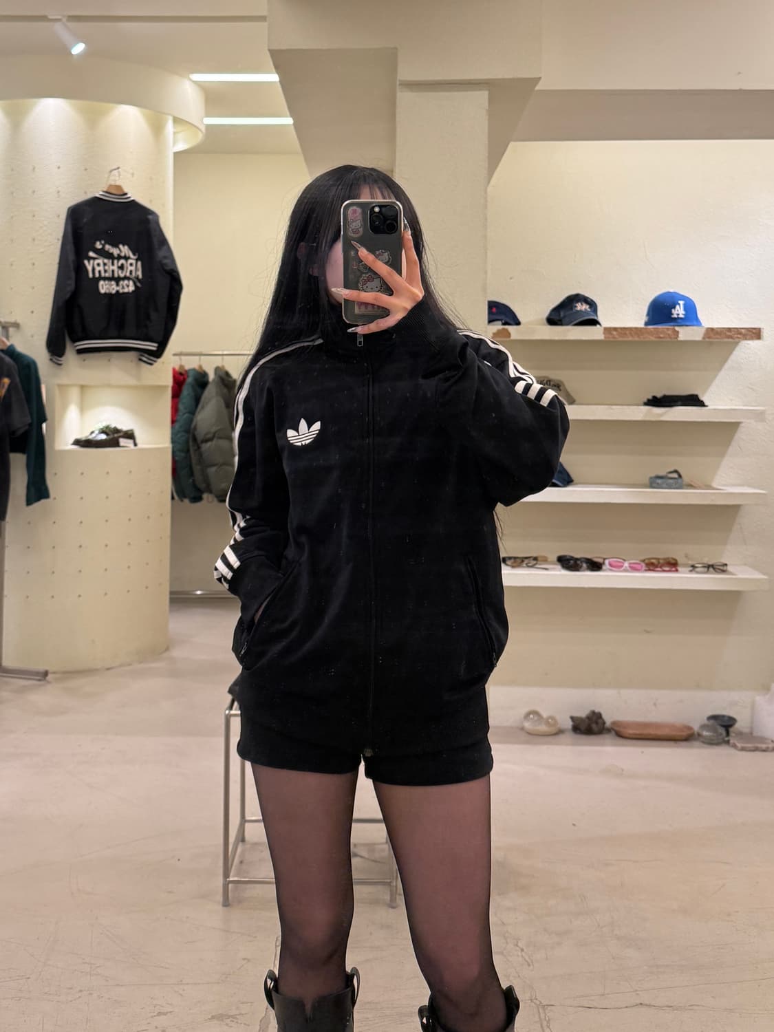 아디다스 파이어버드 트랙탑 자켓 블랙 U975 상품이미지1