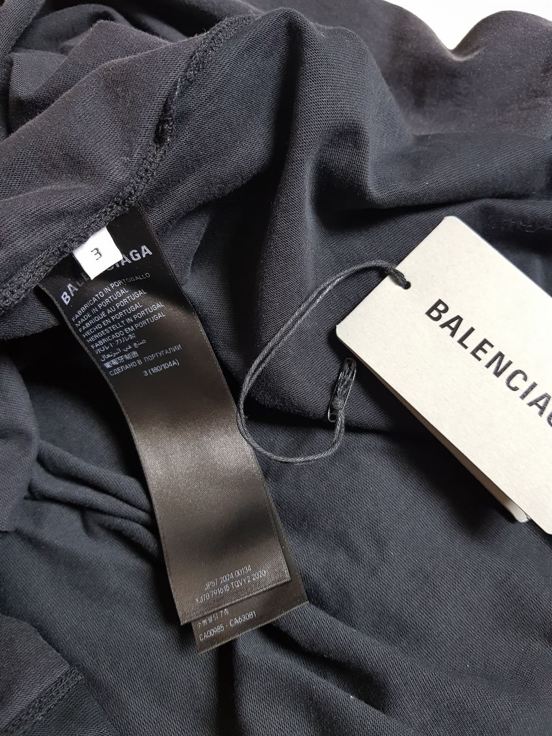 발렌시아가 파리문 더블프론트 반팔 티셔츠 상품이미지5