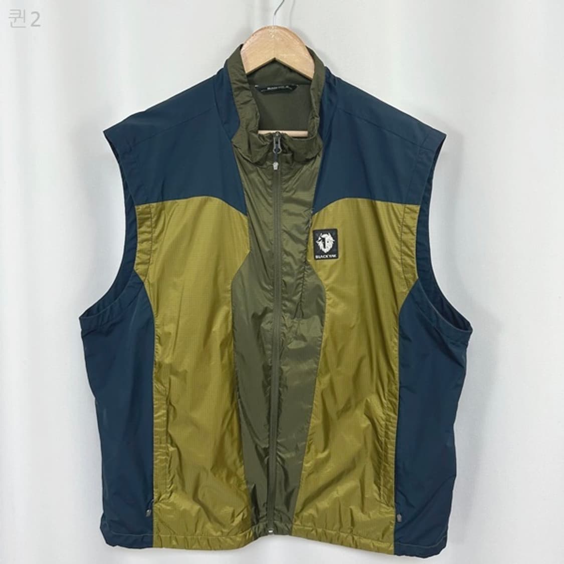 블랙야크 남자 아웃도어 조끼 짧은기모 빅사이즈 120 상품이미지1