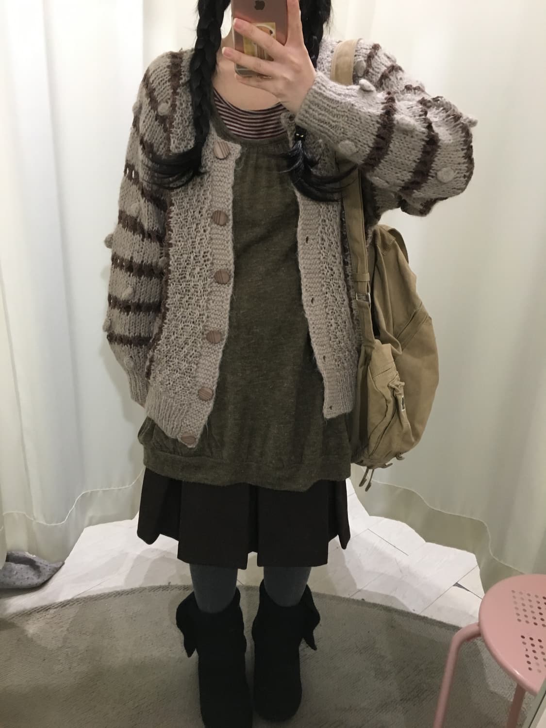 도토리 폼폼 가디건 상품이미지6