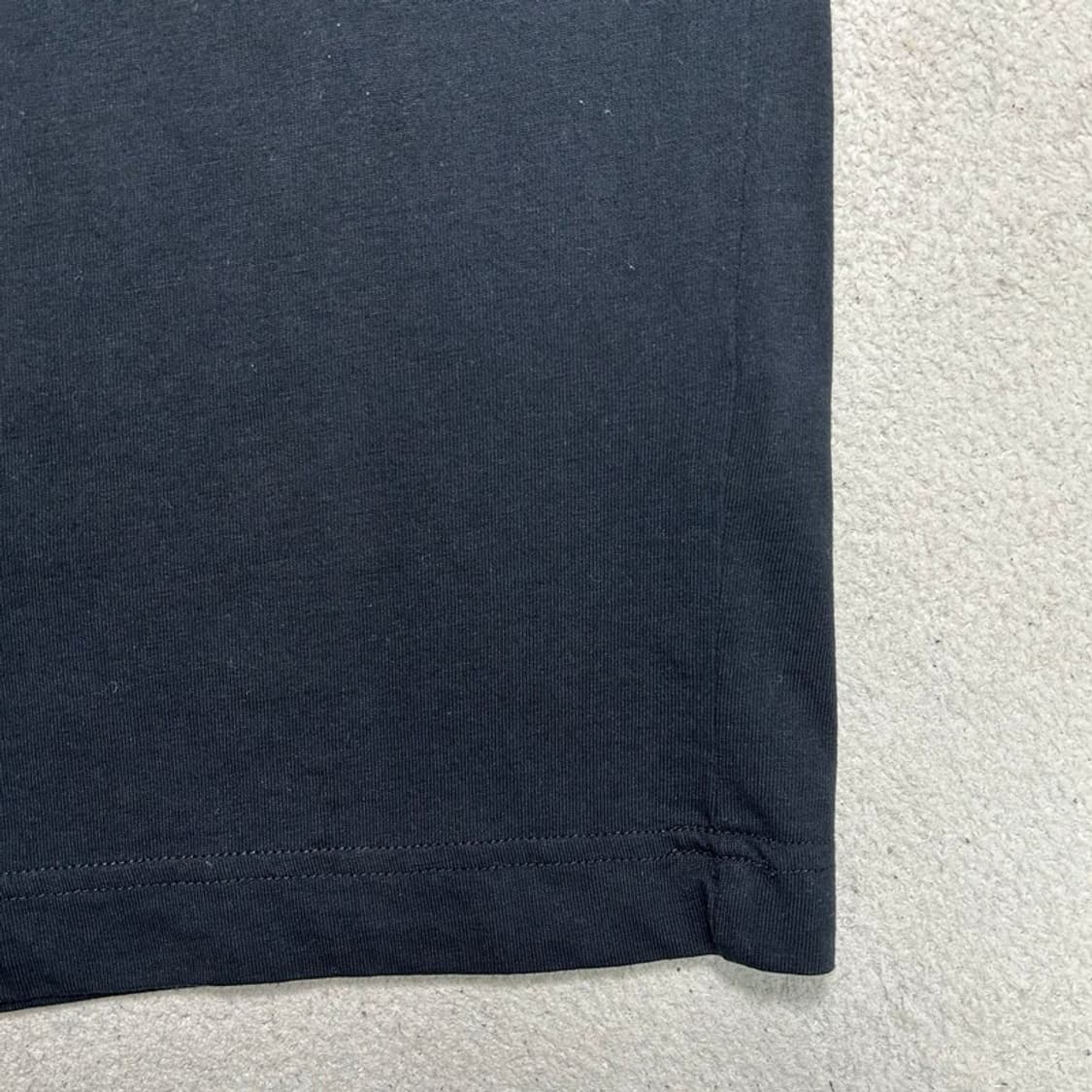 LACOSTE 블랙 로고 데이프 반팔 M 상품이미지4