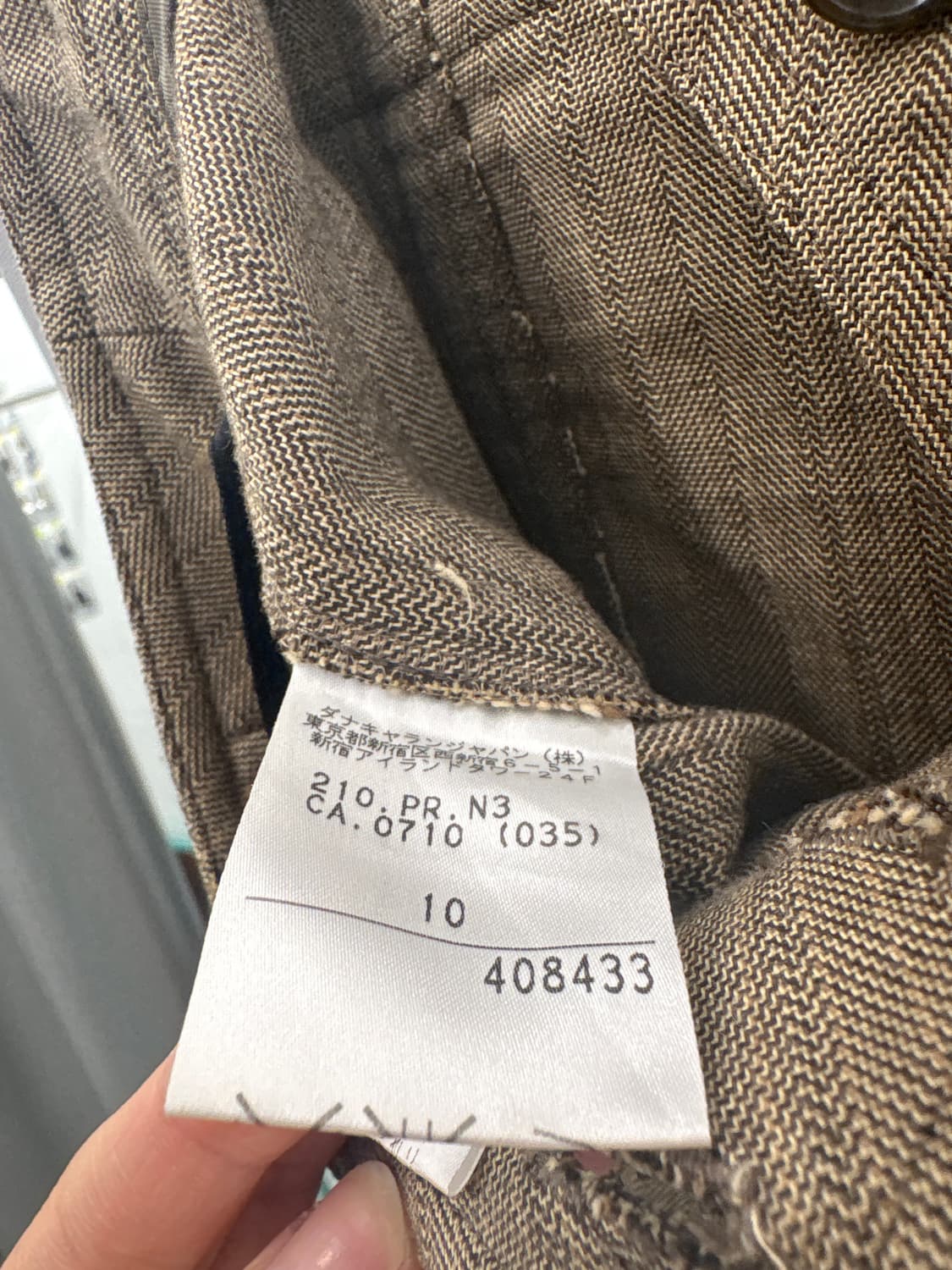 도나캐런 포켓 코튼 카프리 팬츠 상품이미지4