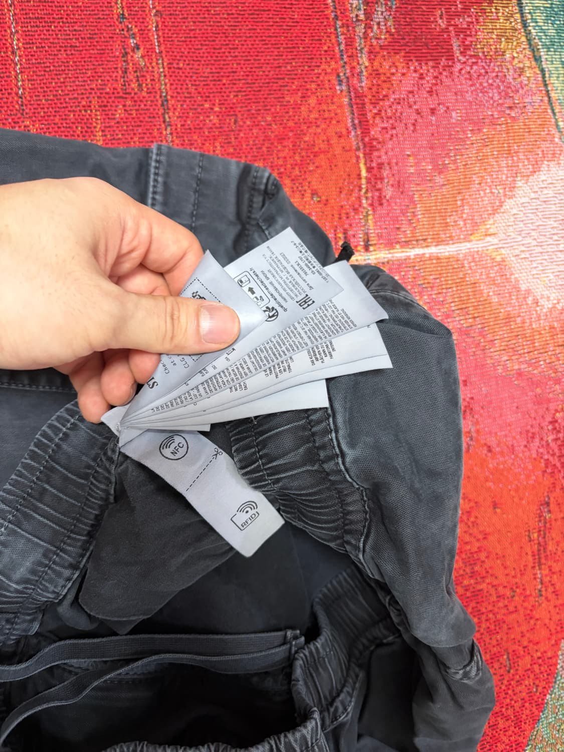 스톤아일랜드 카고비지 31 (택O, 오케이몰 구매 정품) 상품이미지4