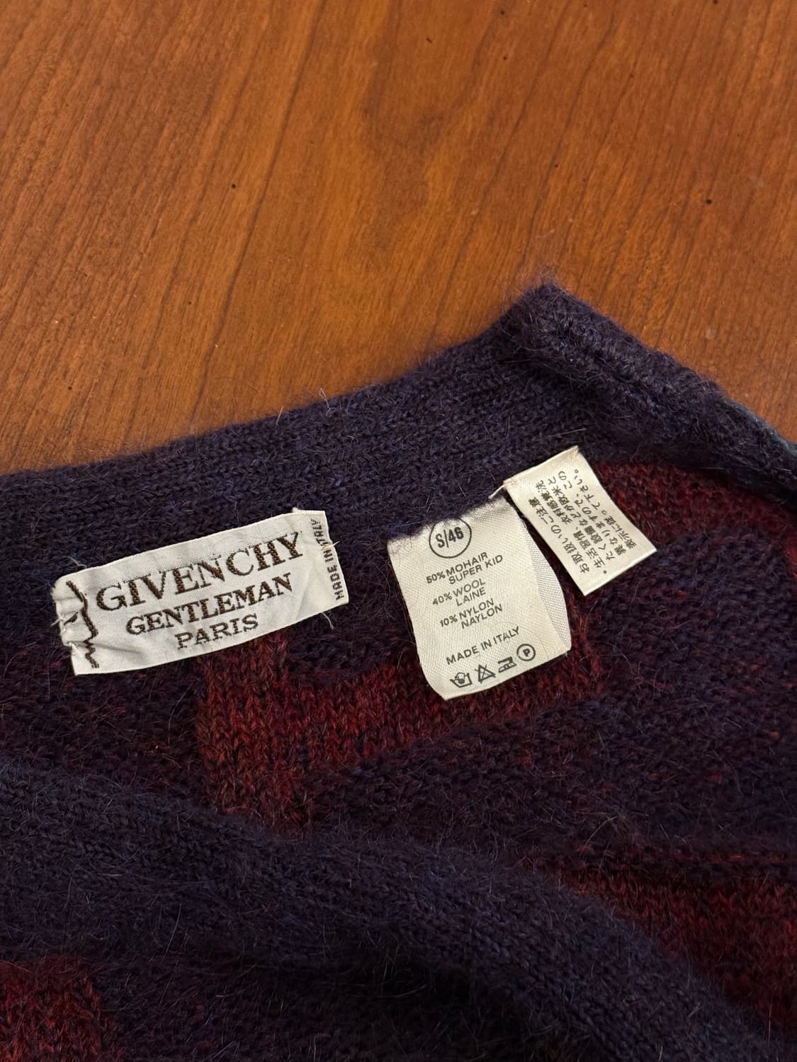 55) Givenchy Italy Mohair Blend  Knit Sw 상품이미지10