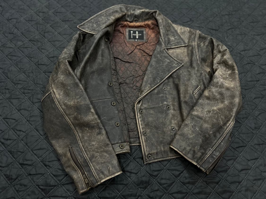 Tomboy 빈티지 가죽자켓 90 상품이미지5